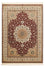 Silketæppe - Ghom Silk - Premium - 216 x 132 cm - mørkeblå