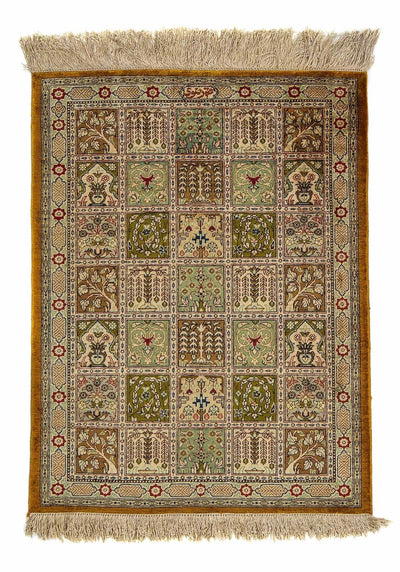 Qom Tæppe 55x72cm - Persisk tæppe