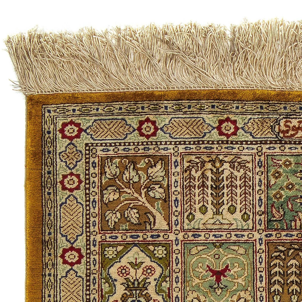 Qom Tæppe 55x72cm - Persisk tæppe