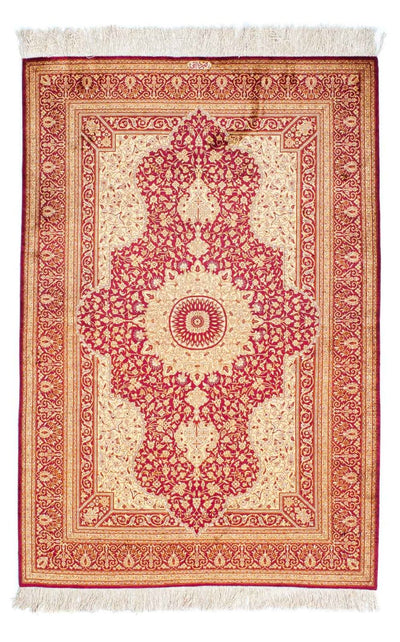 Qom Tæppe 98x150cm - Persisk tæppe