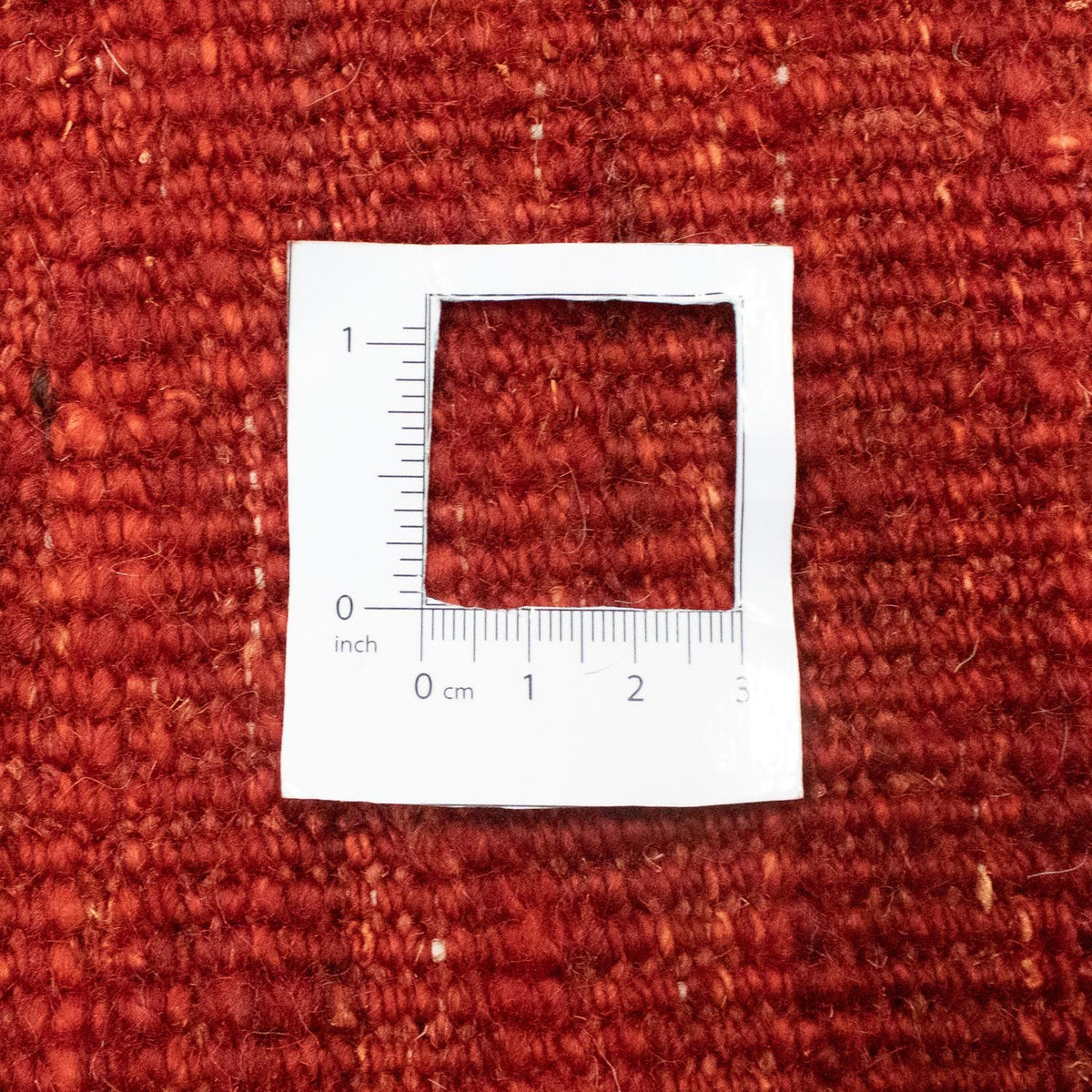 Gabbeh-tæppe - Persisk - 203 x 140 cm - rød