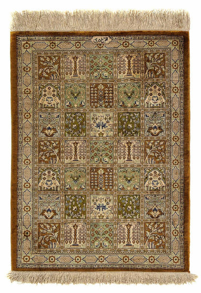 Qom Tæppe 57x77cm - Persisk tæppe