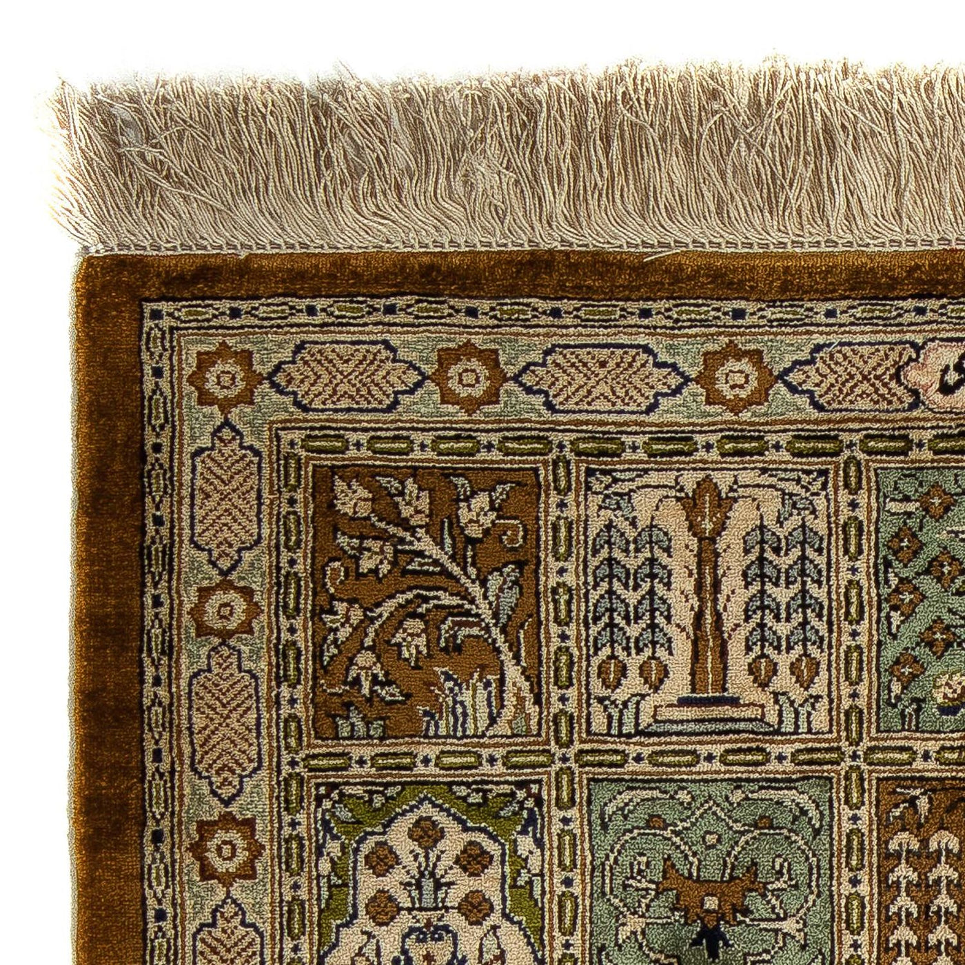 Qom Tæppe 77x58cm - Persisk tæppe