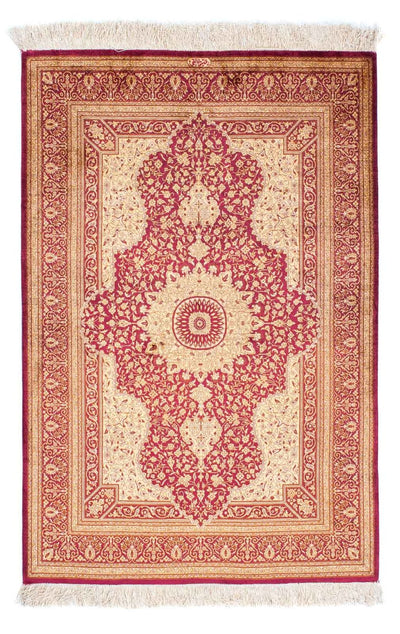 Qom Tæppe 95x143cm - Persisk tæppe