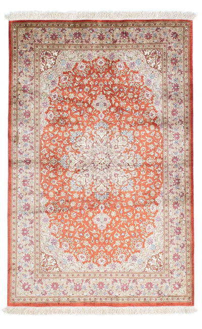 Qom Tæppe 100x149cm - Persisk tæppe