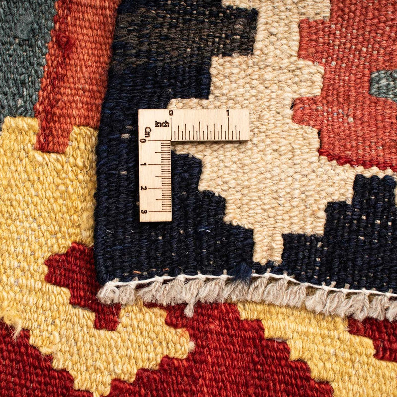 Kelim Carpet - Splash - 260 x 137 cm - flerfarvet