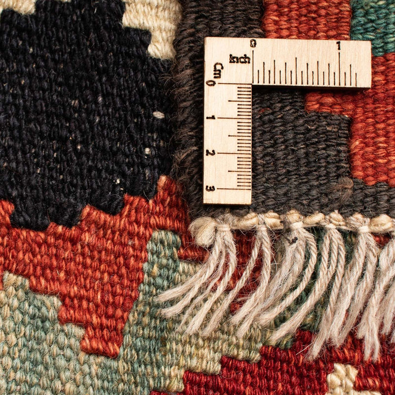 Kelim Carpet - Splash - 194 x 126 cm - flerfarvet