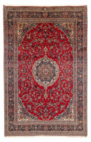 Persisk tæppe - Nomadisk - 379 x 264 cm - rød