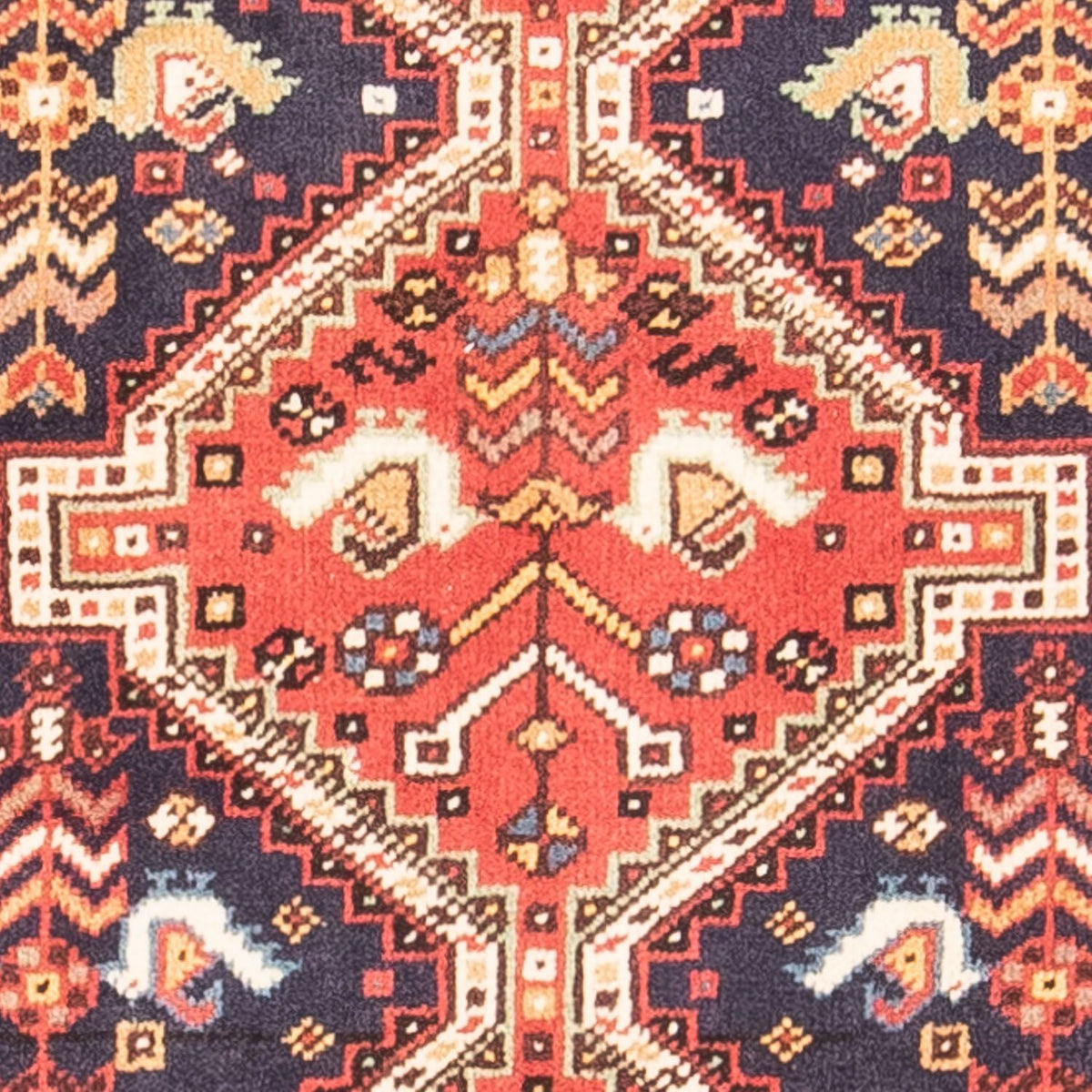 Løber Persisk tæppe - Nomadisk - 240 x 117 cm - lysrød