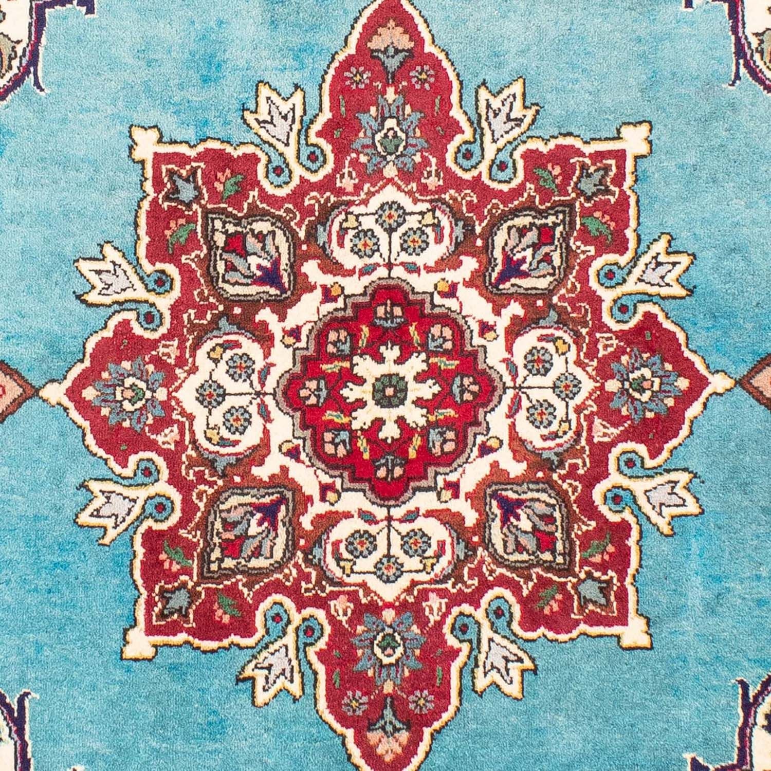Persisk tæppe - Tabriz - 300 x 203 cm - turkis