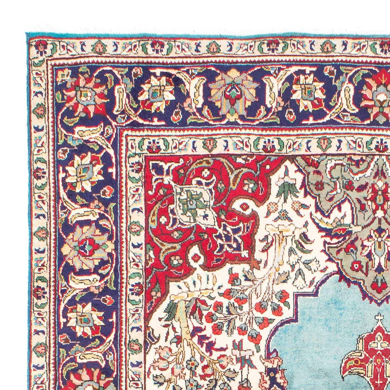 Persisk tæppe - Tabriz - 300 x 203 cm - turkis
