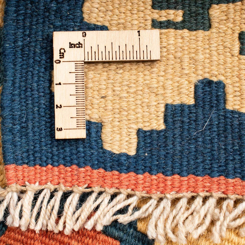 Kelim-tæppe - orientalsk - 176 x 130 cm - flerfarvet