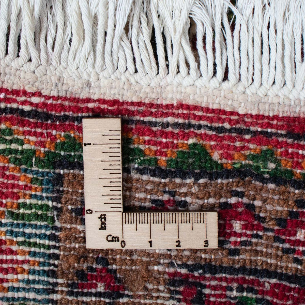 Persisk tæppe - Nomadisk - 127 x 85 cm - beige