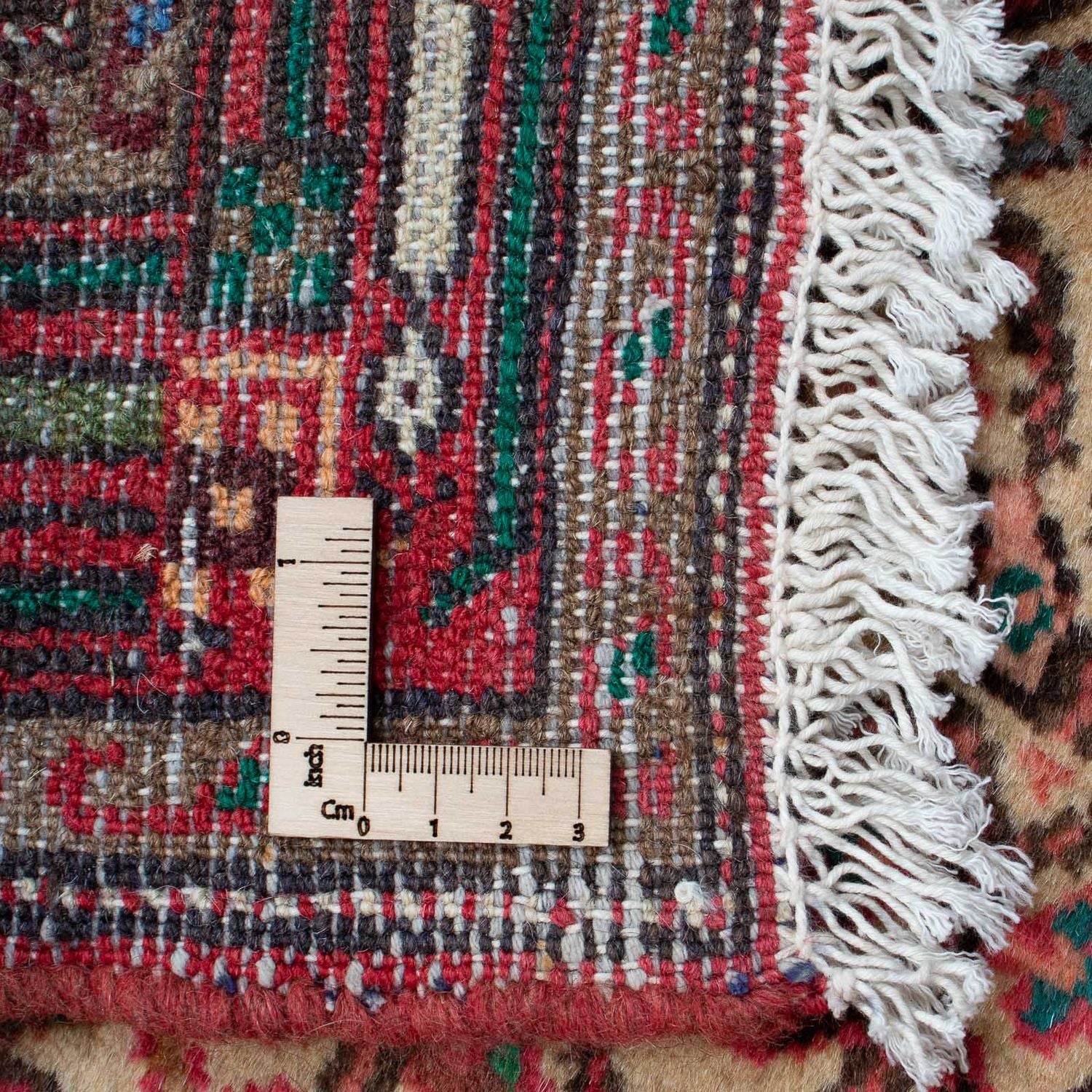 Persisk tæppe - Nomadisk - 125 x 81 cm - beige