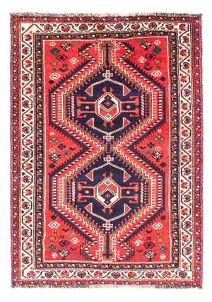 Persisk tæppe - Nomadisk - 152 x 105 cm - rød