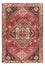 Persisk tæppe - Nomadisk - 160 x 110 cm - mørkerød