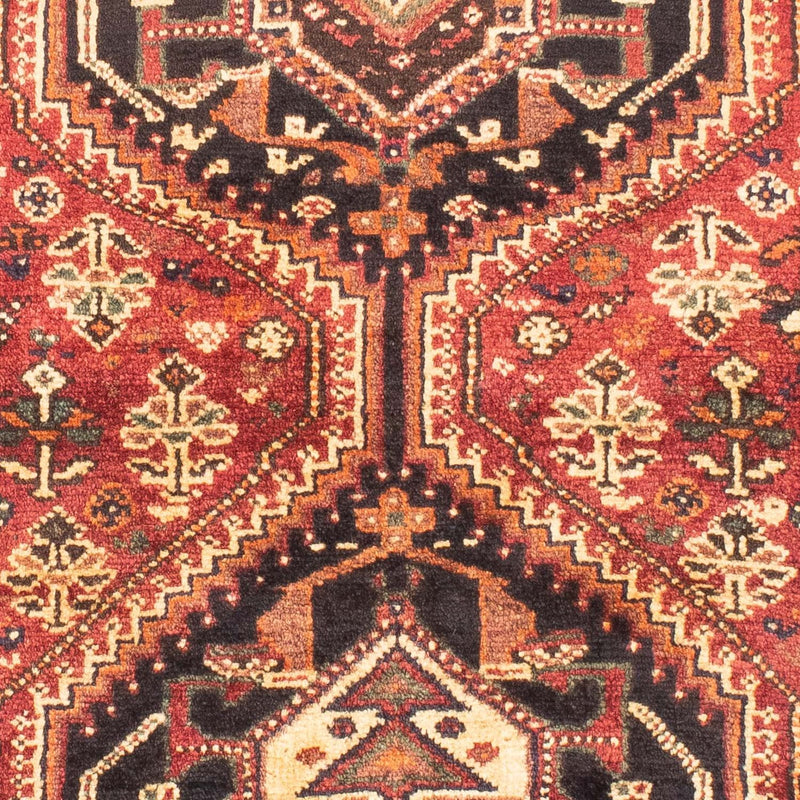 Persisk tæppe - Nomadisk - 153 x 106 cm - mørkerød