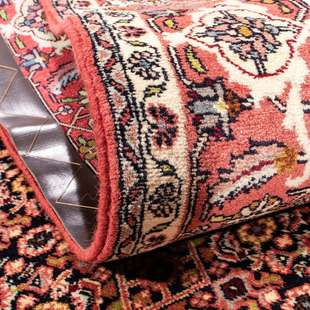 Persisk tæppe - Bijar - 235 x 171 cm - lysrød