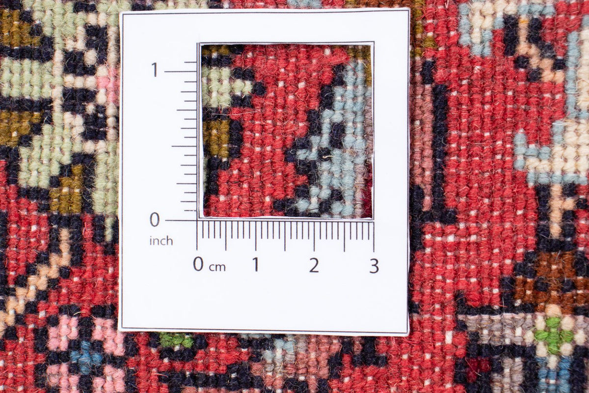 Persisk tæppe - Bijar - 235 x 171 cm - lysrød