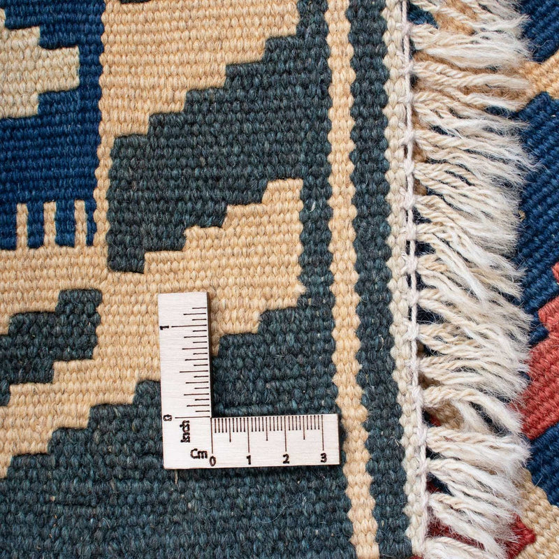Kelim-tæppe - orientalsk - 147 x 105 cm - flerfarvet