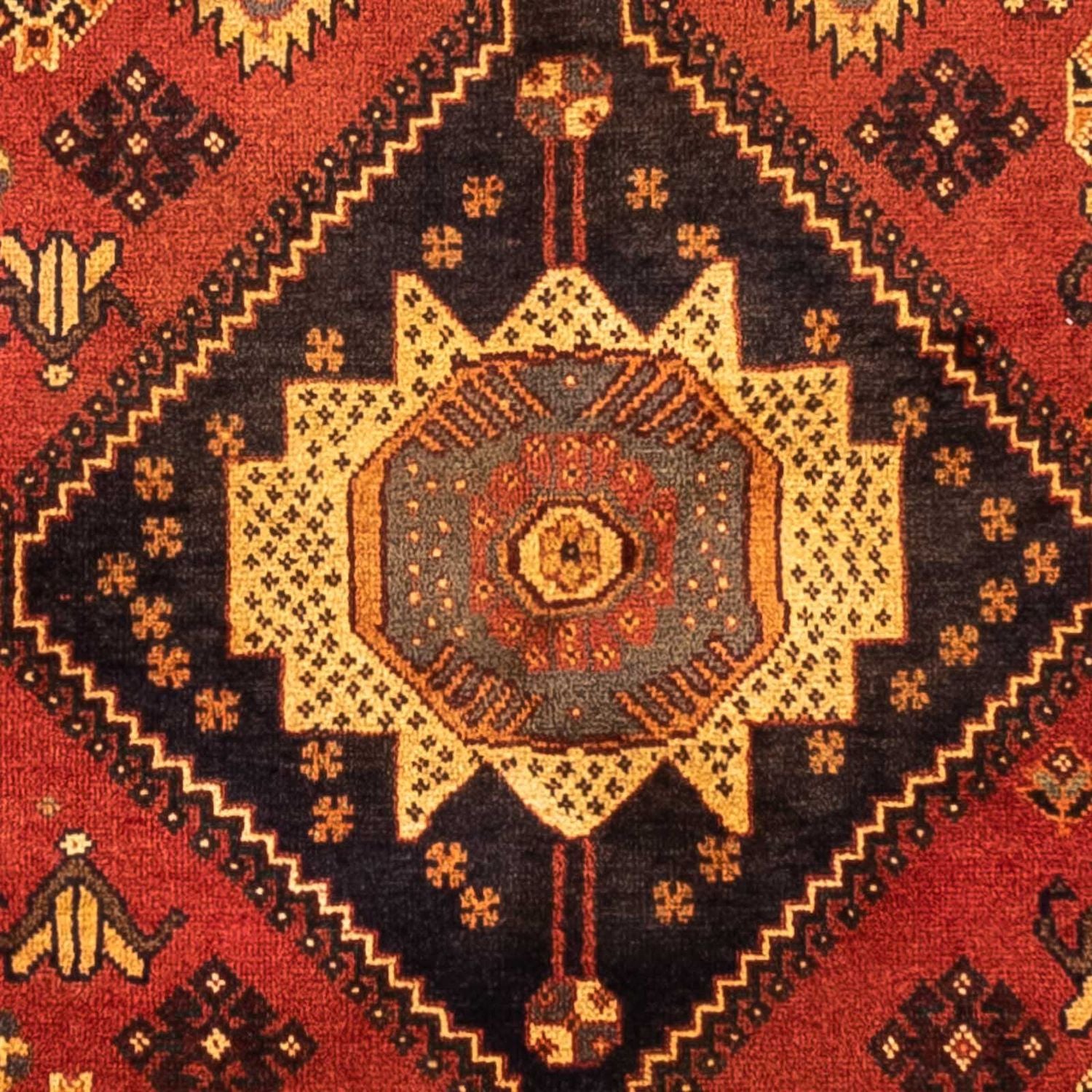 Persisk tæppe - Nomadisk - 254 x 163 cm - lysrød