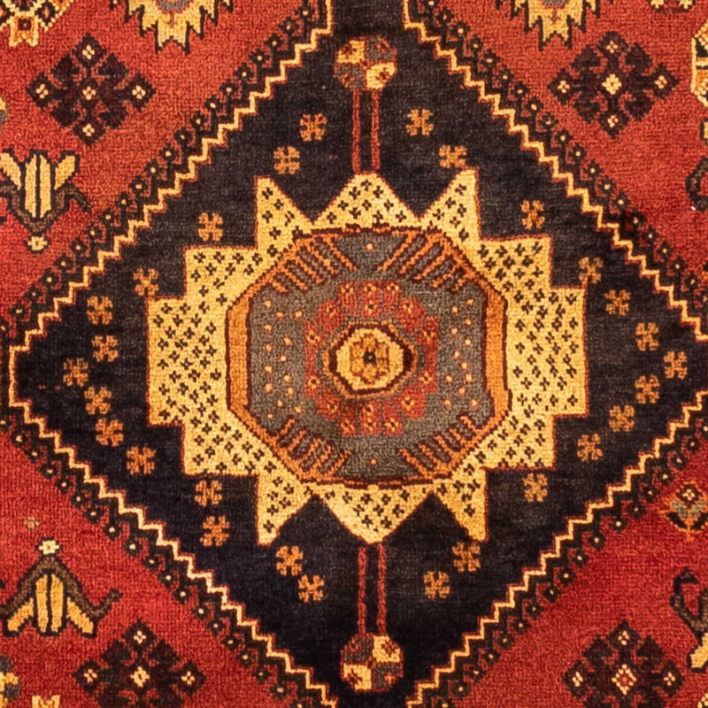Persisk tæppe - Nomadisk - 254 x 163 cm - lysrød