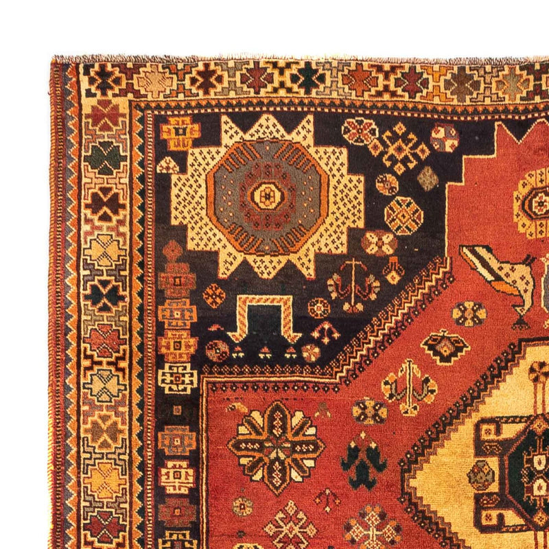 Persisk tæppe - Nomadisk - 254 x 163 cm - lysrød