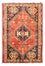 Persisk tæppe - Nomadisk - 155 x 105 cm - lysrød