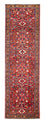 Løber Persisk tæppe - Nomadisk - 334 x 100 cm - mørkerød