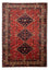 Persisk tæppe - Nomadisk - 312 x 221 cm - mørkerød