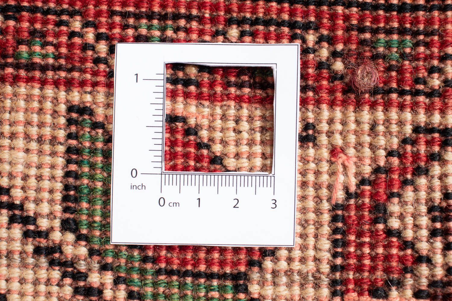 Persisk tæppe - Nomadisk - 313 x 213 cm - mørkerød