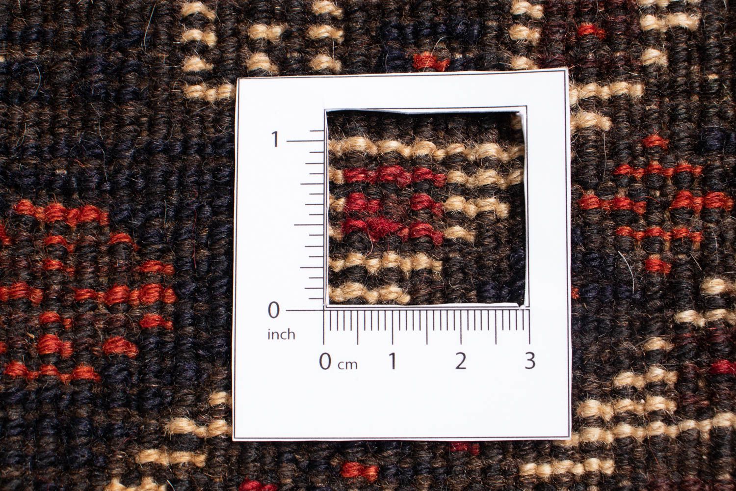 Persisk tæppe - Nomadisk - 295 x 213 cm - mørkerød
