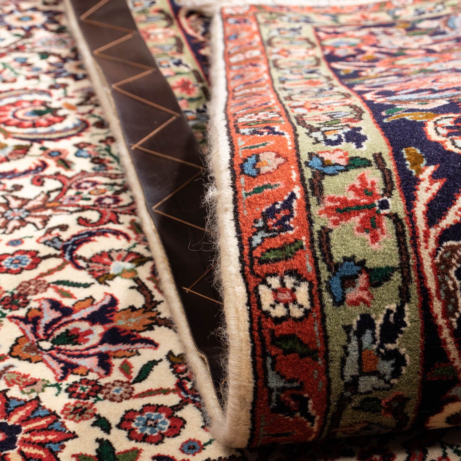 Persisk tæppe - Bijar - Royal - 300 x 201 cm - beige