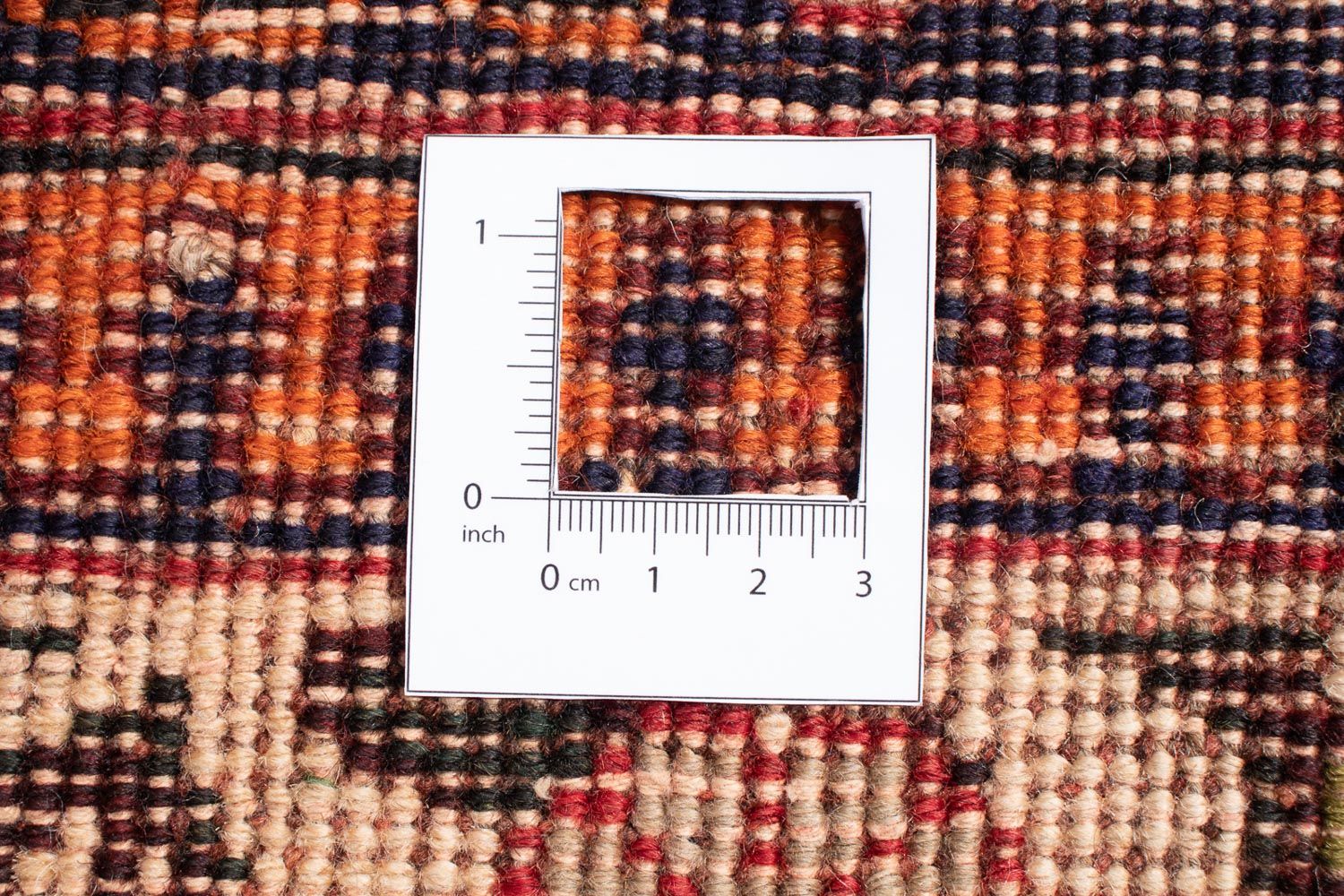 Persisk tæppe - Nomadisk - 305 x 225 cm - mørkerød