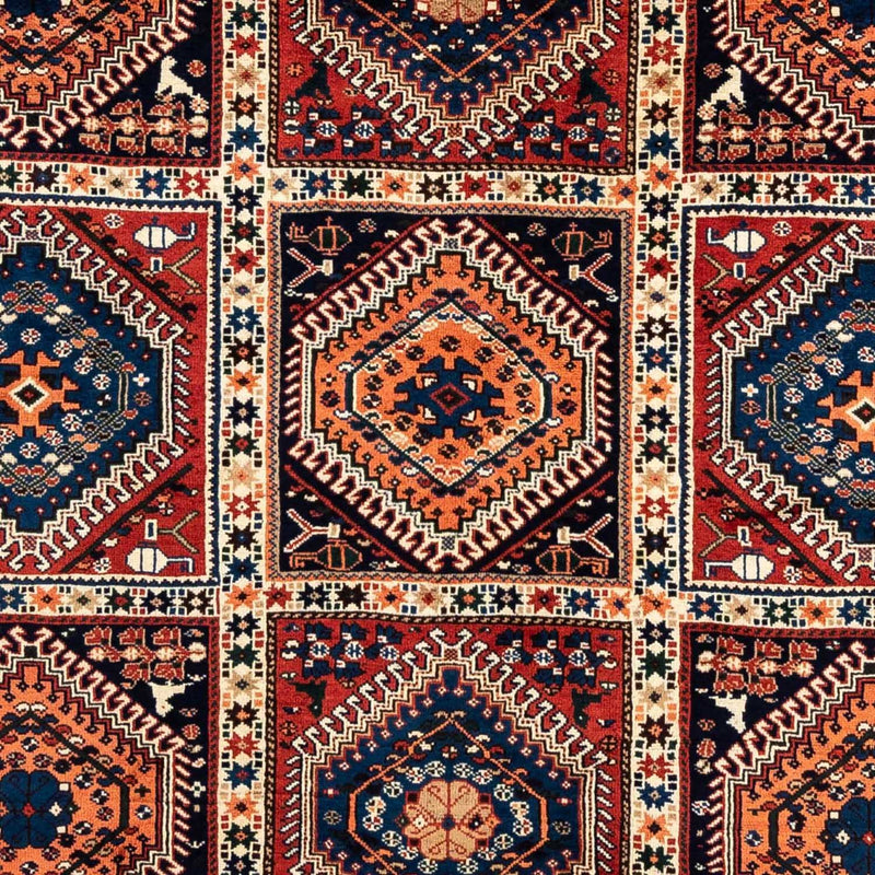 Persisk tæppe - Nomadisk - 318 x 217 cm - mørkeblå