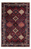 Persisk tæppe - Nomadisk - 300 x 202 cm - mørkerød