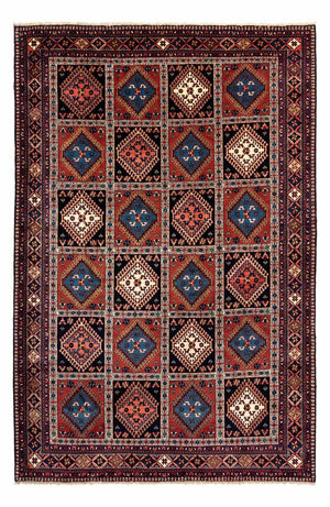 Persisk tæppe - Nomadisk - 312 x 215 cm - mørkeblå