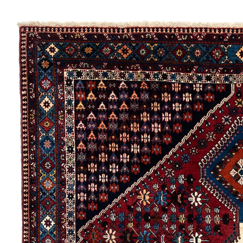 Persisk tæppe - Nomadisk - 320 x 205 cm - mørkerød