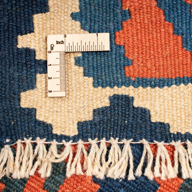 Kelim-tæppe - orientalsk firkantet  - 208 x 194 cm - flerfarvet