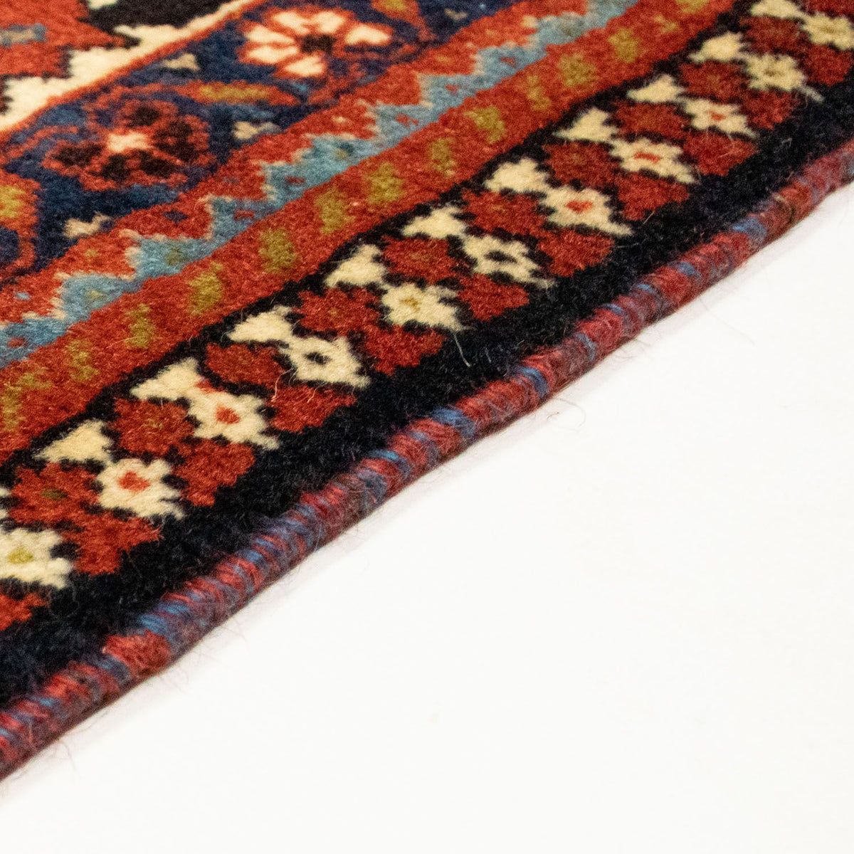 Persisk tæppe - Nomadisk - 213 x 152 cm - rød