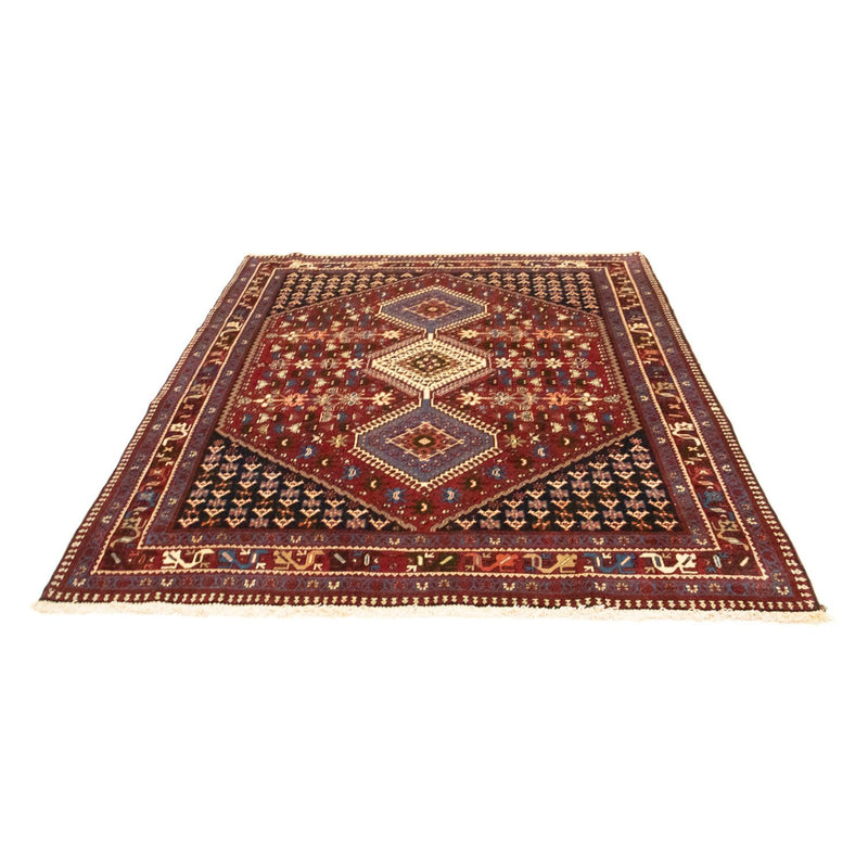 Persisk tæppe - Nomadisk - 200 x 159 cm - rød