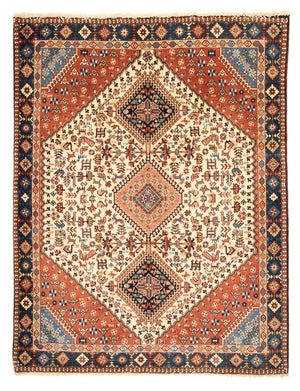 Persisk tæppe - Nomadisk - 193 x 150 cm - beige