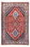 Persisk tæppe - Nomadisk - 203 x 150 cm - rød