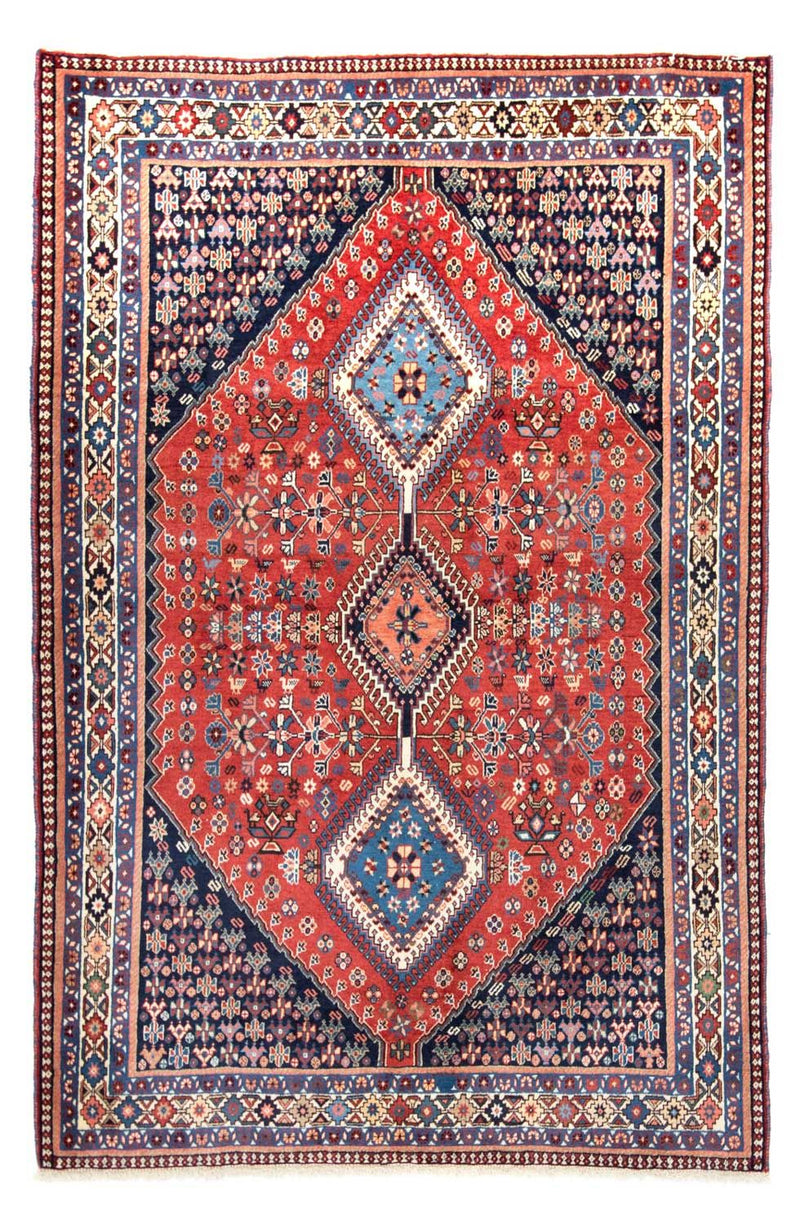 Persisk tæppe - Nomadisk - 203 x 150 cm - rød