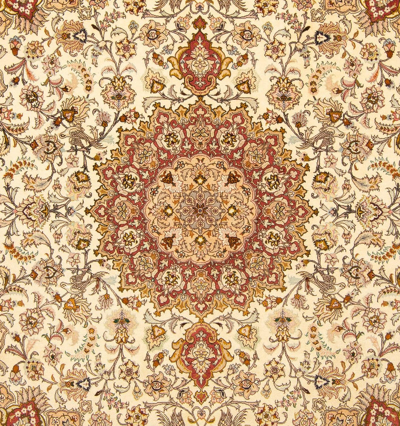 Persisk tæppe - Tabriz - Royal - 250 x 198 cm - beige