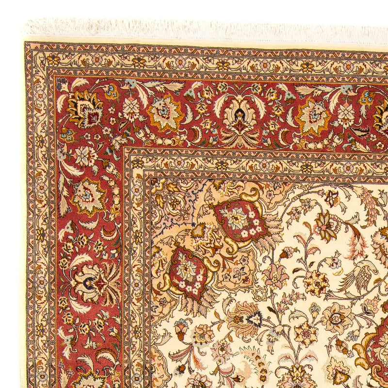 Persisk tæppe - Tabriz - Royal - 250 x 198 cm - beige
