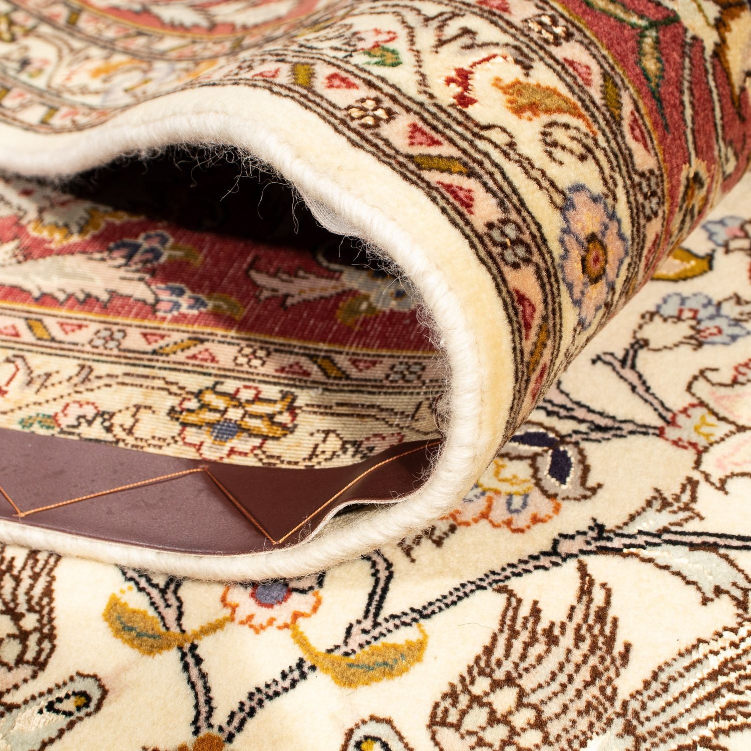 Persisk tæppe - Tabriz - Royal - 250 x 198 cm - beige