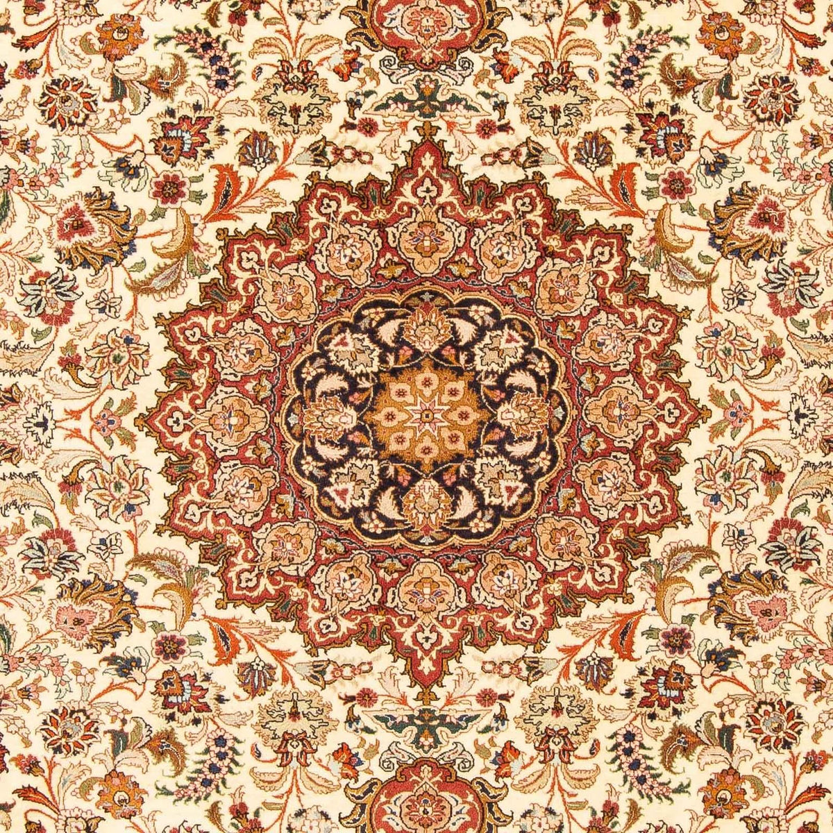 Persisk tæppe - Tabriz - Royal - 280 x 204 cm - beige