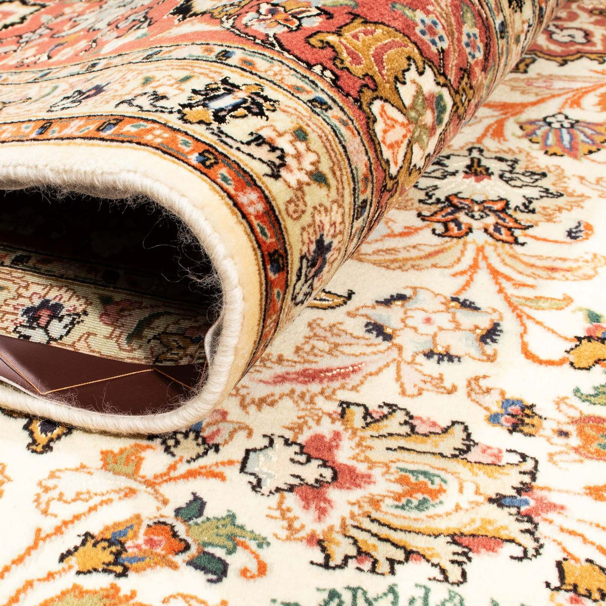 Persisk tæppe - Tabriz - Royal - 280 x 204 cm - beige