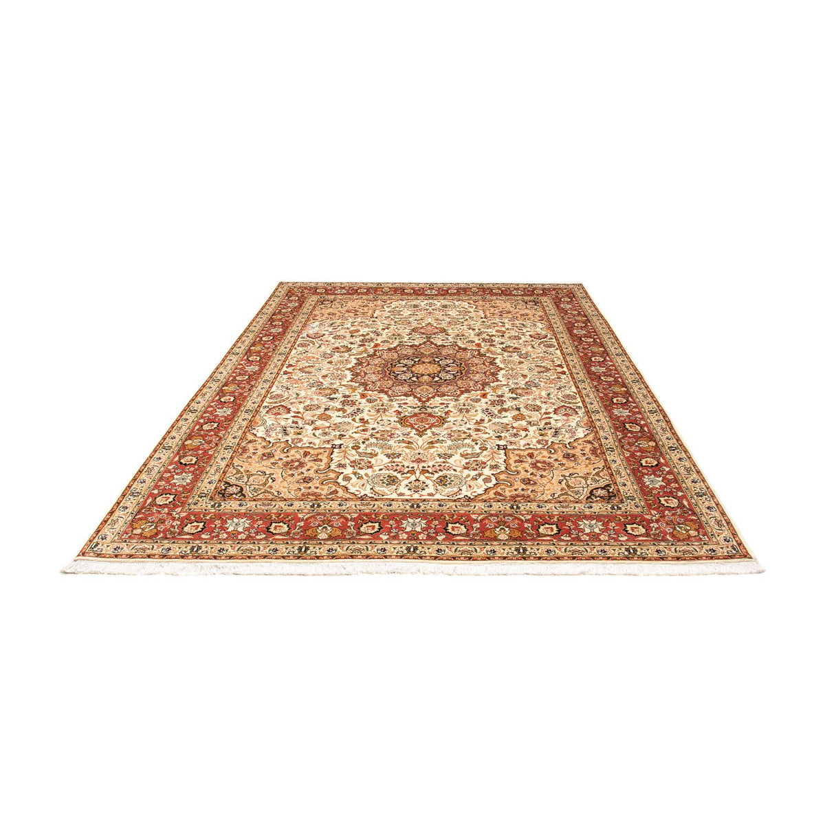 Persisk tæppe - Tabriz - Royal - 280 x 204 cm - beige